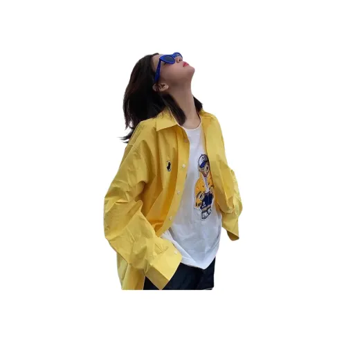 ZOTRANS Желтые Унисекс Рубашки