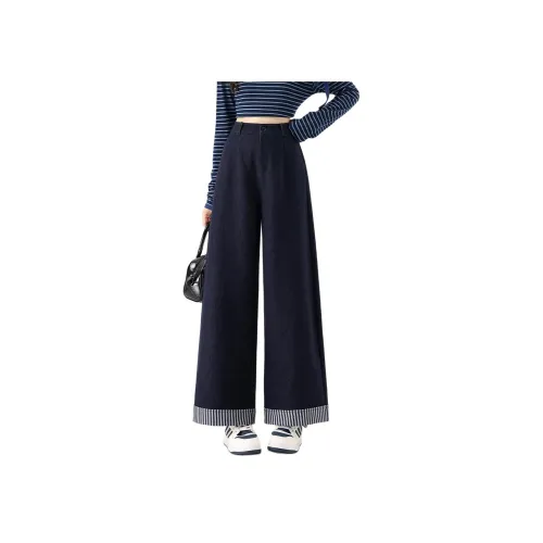 TINGTI Джинсовый синий Женские джинсы