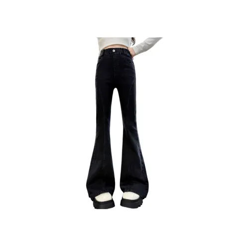 AIXINA Черные Джинсы для школьного возраста