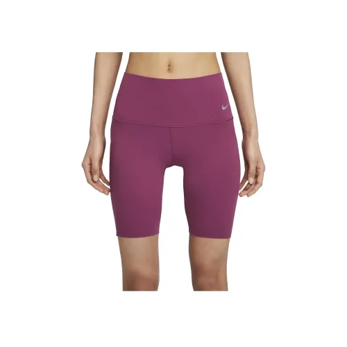 NIKE Фиолетовые Женские Спортивные Шорты
