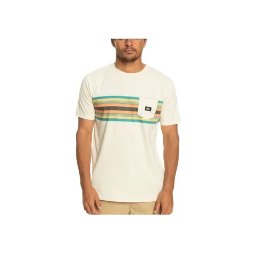 Quiksilver Белая Мужская Футболка