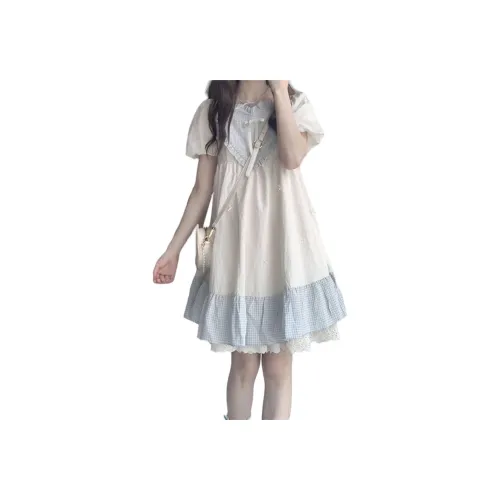 GOSO Короткий рукав платье женское