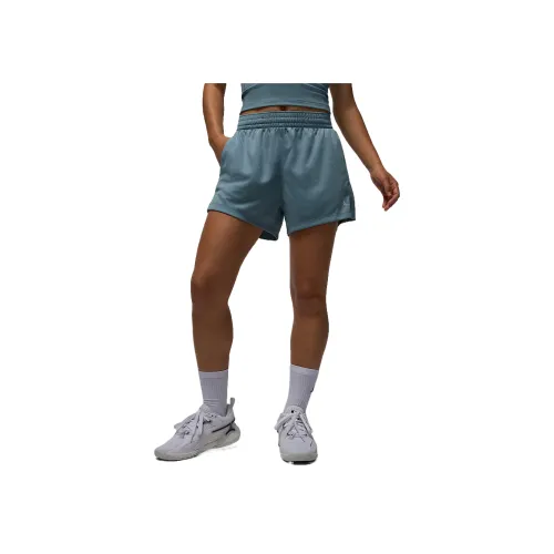Jordan Sport Синие Серые Женские Спортивные Шорты