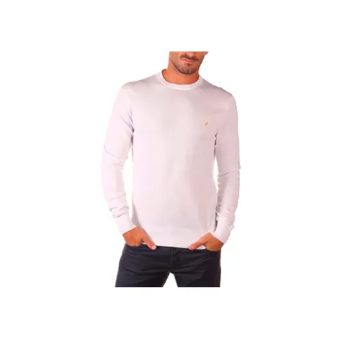 NAUTICA Белые Мужские Свитера