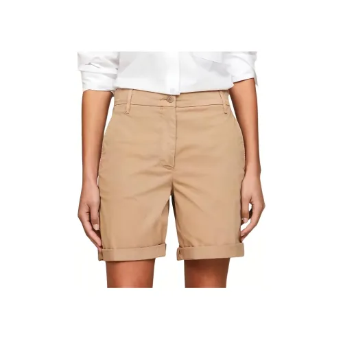 Tommy Hilfiger Хаки Женские Повседневные Шорты