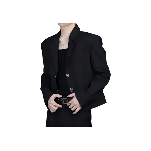 Zomuros Черный Унисекс Офисные костюмы