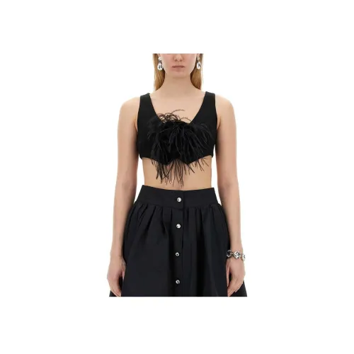 MOSCHINO Майка Женская Черная