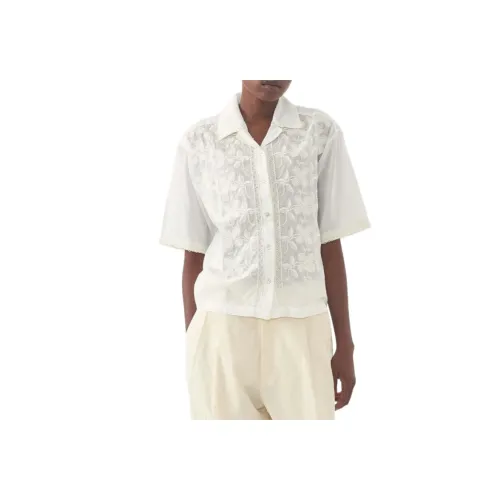 ANTIK BATIK Белые Женские Рубашки