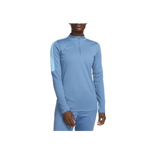 nike Dri Fit ACADEMY Толстовка Женские Эгейский шторм Балтийский синий Балтийский синий