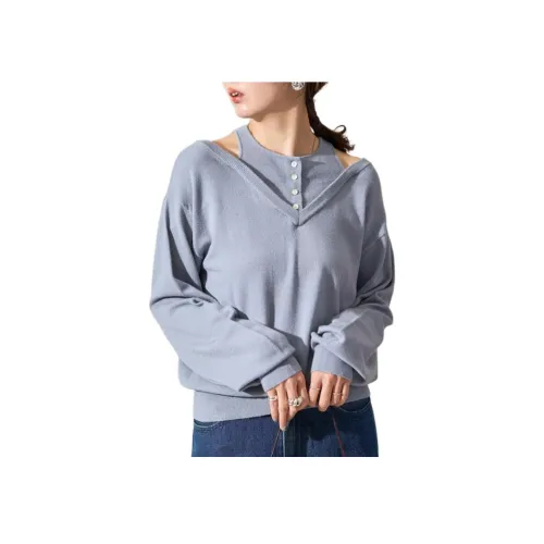 FREAK'S STORE Трикотаж Женский Саксонский Синий