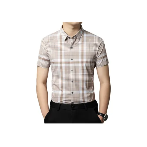 Vintage Cars Короткий рукав Рубашка Мужская