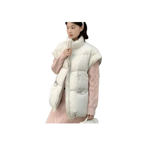 MORii Абрикос Белый Женский Жилеты