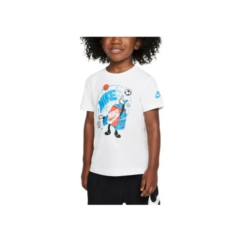 Nike T-рубашка Toddler Graphic T-рубашка Белый Детский