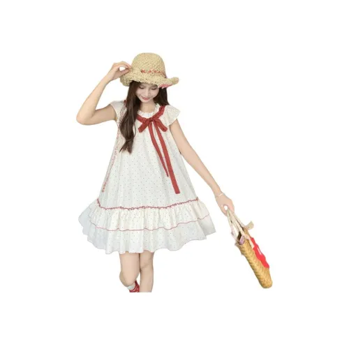 AFGGD Короткий рукав Платье Женское