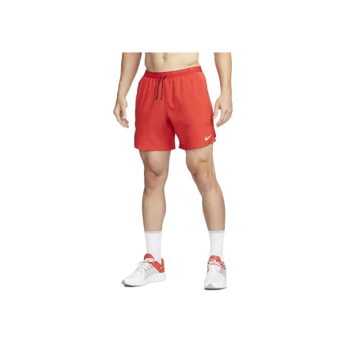 Nike Red Men's Casual Shorts Nike Красные Мужские Повседневные Шорты
