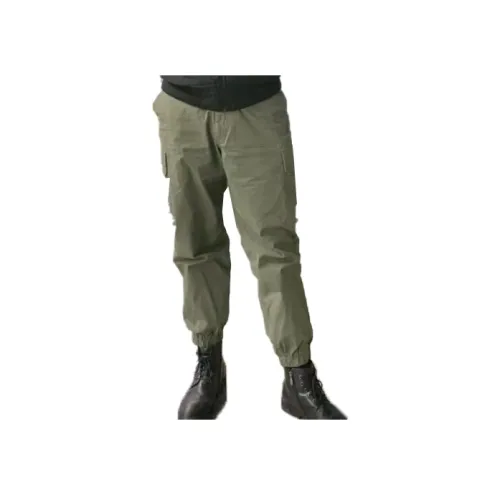 UNIQLO Оливковые Мужские Карго Брюки