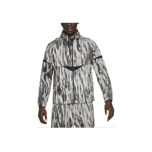 nike WINDRUNNER Wild RUN Куртки Пальто Мужской Черный Серый