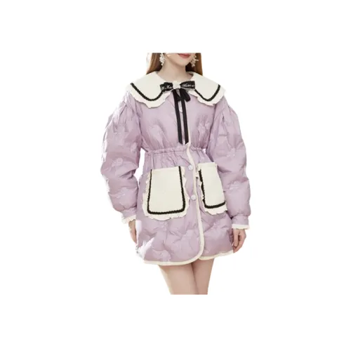 AIVEI Down Jacket Women's Purple