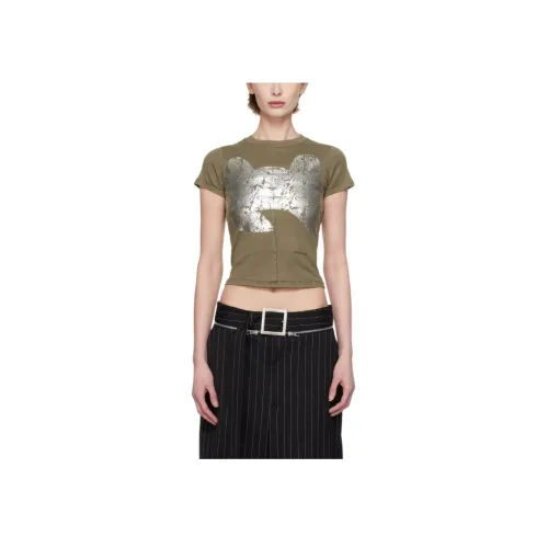 ECKHAUS LATTA Тауповые Женские Футболки