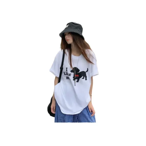 YINLEI Белые Женские Футболки