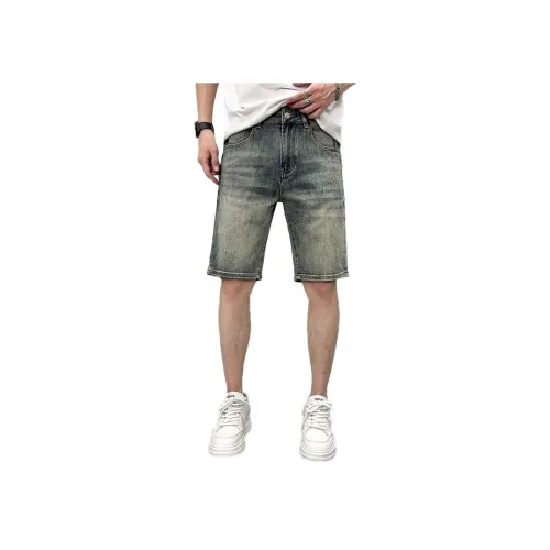 TUCANO Светло-синие мужские джинсовые шорты