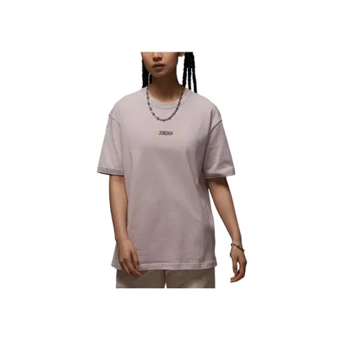 Джордан Gray Purple Женские T-рубашки