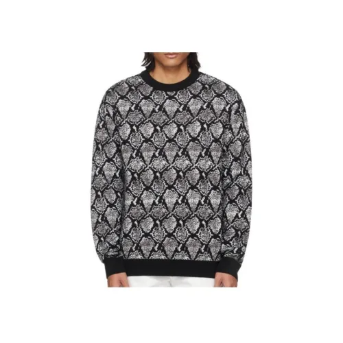 BALMAIN Черные Мужские Свитера
