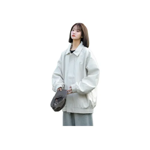 Flowers in water Кожа Куртка Женские