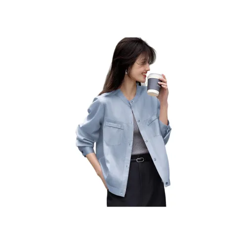 XWI Светло-синие Женские Рубашки