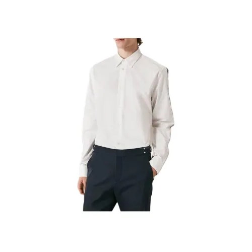 HERMES Белые Мужские Рубашки