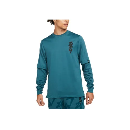 JORDAN Темно-бирюзовая мужская футболка T-Shirt