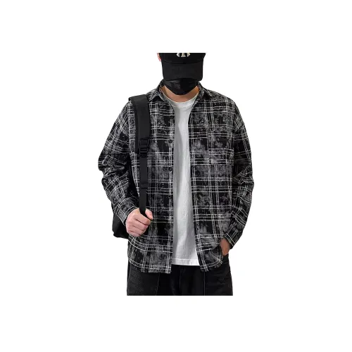 PISYPOX Черный Унисекс Рубашки