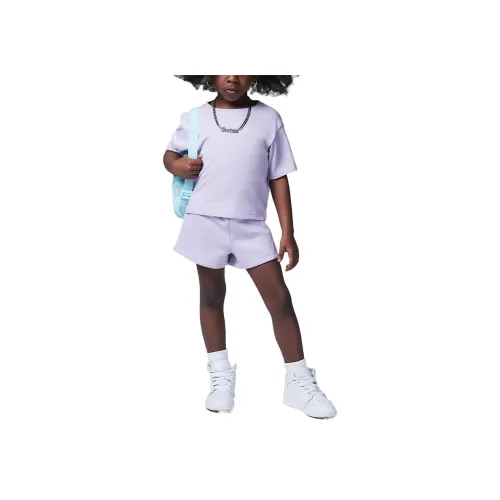 Джордан Повседневная спортивная одежда BrooklynEssentials Одежда Комплекты Фиолетовый Для малышей и детей дошкольного возраста
