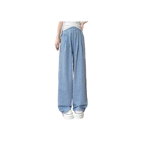 Ya Sheep People Повседневные брюки Женские Темно-синий