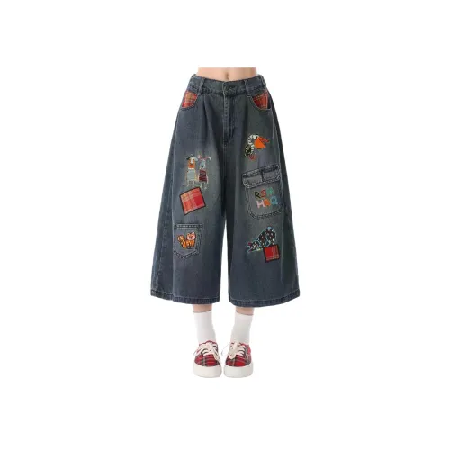 ZXBY Blue Женские джинсовые шорты