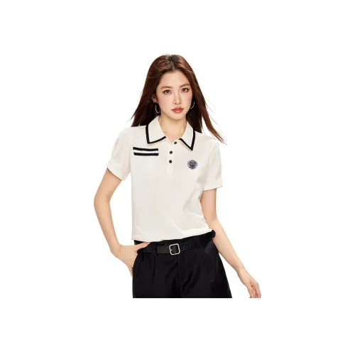 CHOCOOLATE Стандартная T-рубашка Женская Бежевая