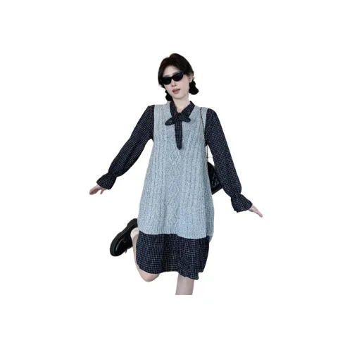 HTHK Черный Женский Комплект с Юбкой