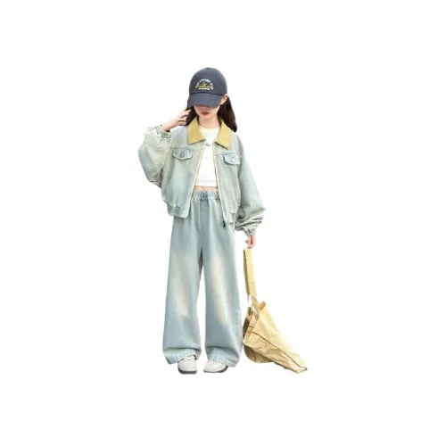 Than Than Me Повседневная спортивная одежда 2 предмета комплект для детей