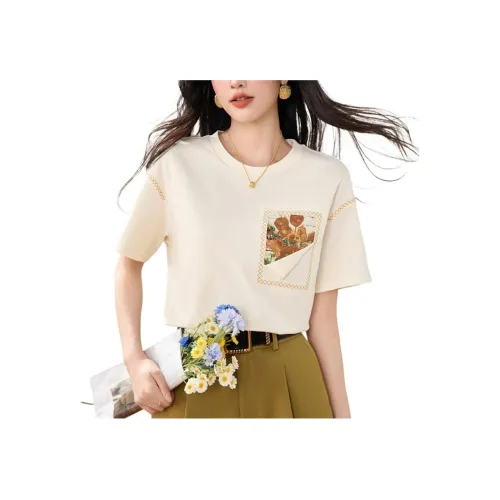 Ткань Cotton Zhiximeng Live рубашка женская