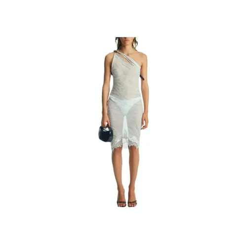 COPERNI Без рукавов Платье Женское Белое