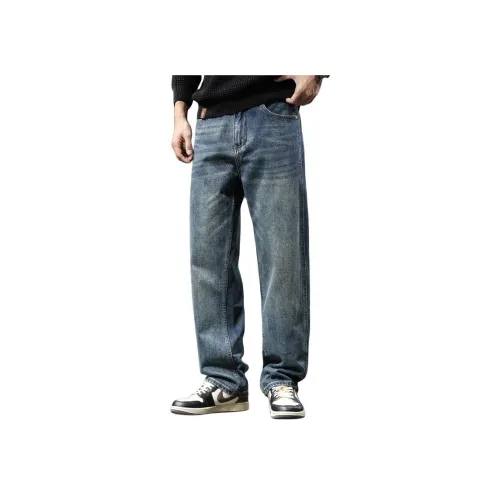 Jeep Синий Мужские Джинсы
