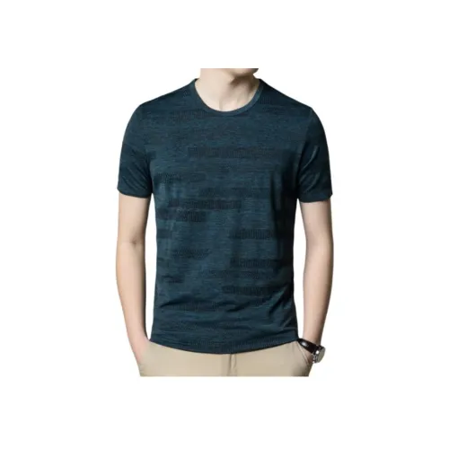 DABAISHA Синий Мужская T-Рубашка