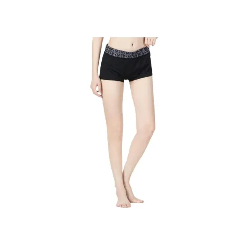 Speedo Плавательные шорты Женские Черный Белый