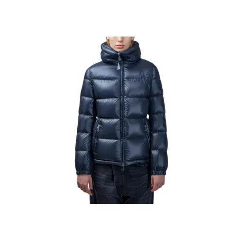 Moncler Пуховик Женские Морской Синий