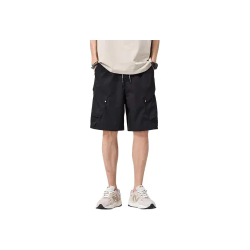 VUAS Летние Карго Шорты Свободного Кроя Унисекс