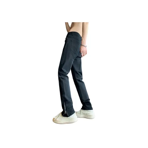 SOUL WORKER Черный Унисекс Джинсы