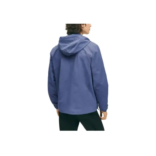 BROOKS BROTHERS Синий Мужской Тренч