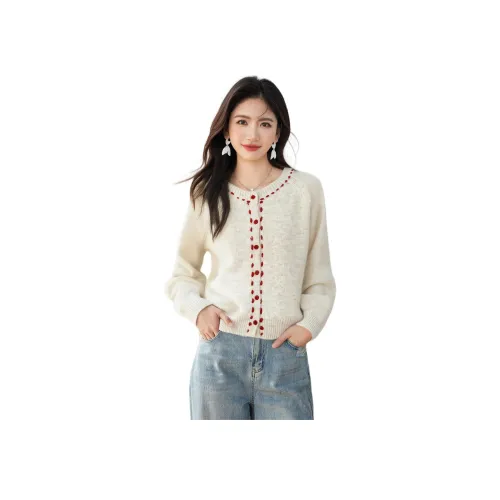 POPO.INFO Овсяный Женский Трикотаж