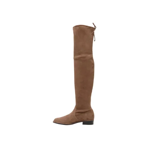 Stuart Weitzman SW Lowland Over The Knee Boots 3 см Женские Тауповые