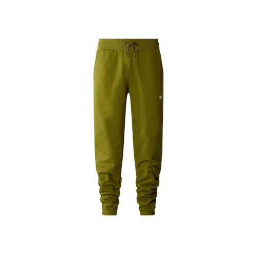 The North Face Мужские JOGGERS из флиса вязаные тренировочные брюки оливково-зеленый